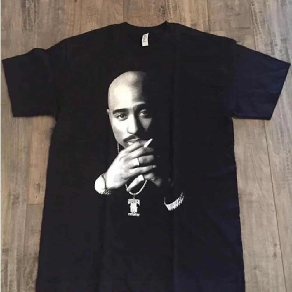 Deadstock Tupac Shakur Portait Graphic Tee